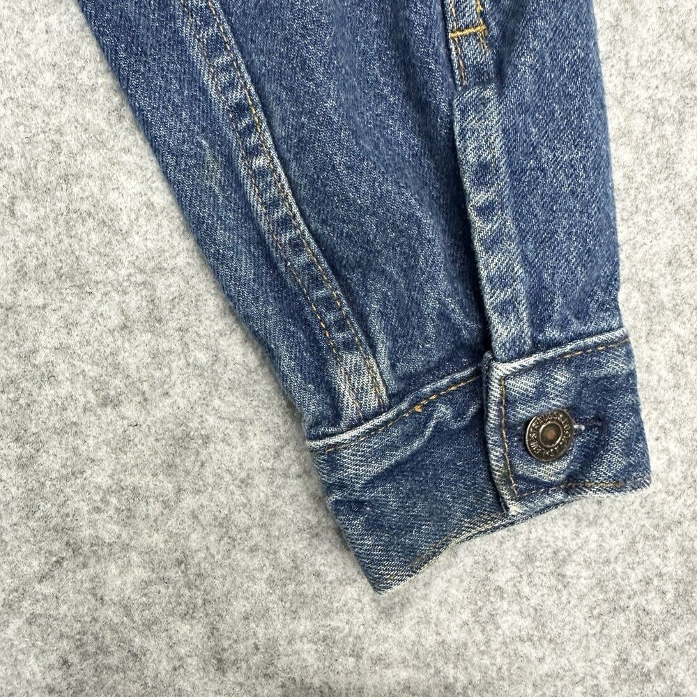 Vintage Levis Type III Trucker Jacket Mens 36R 4 Pockets 80s USA Made 70506* - Picture 9 of 16
